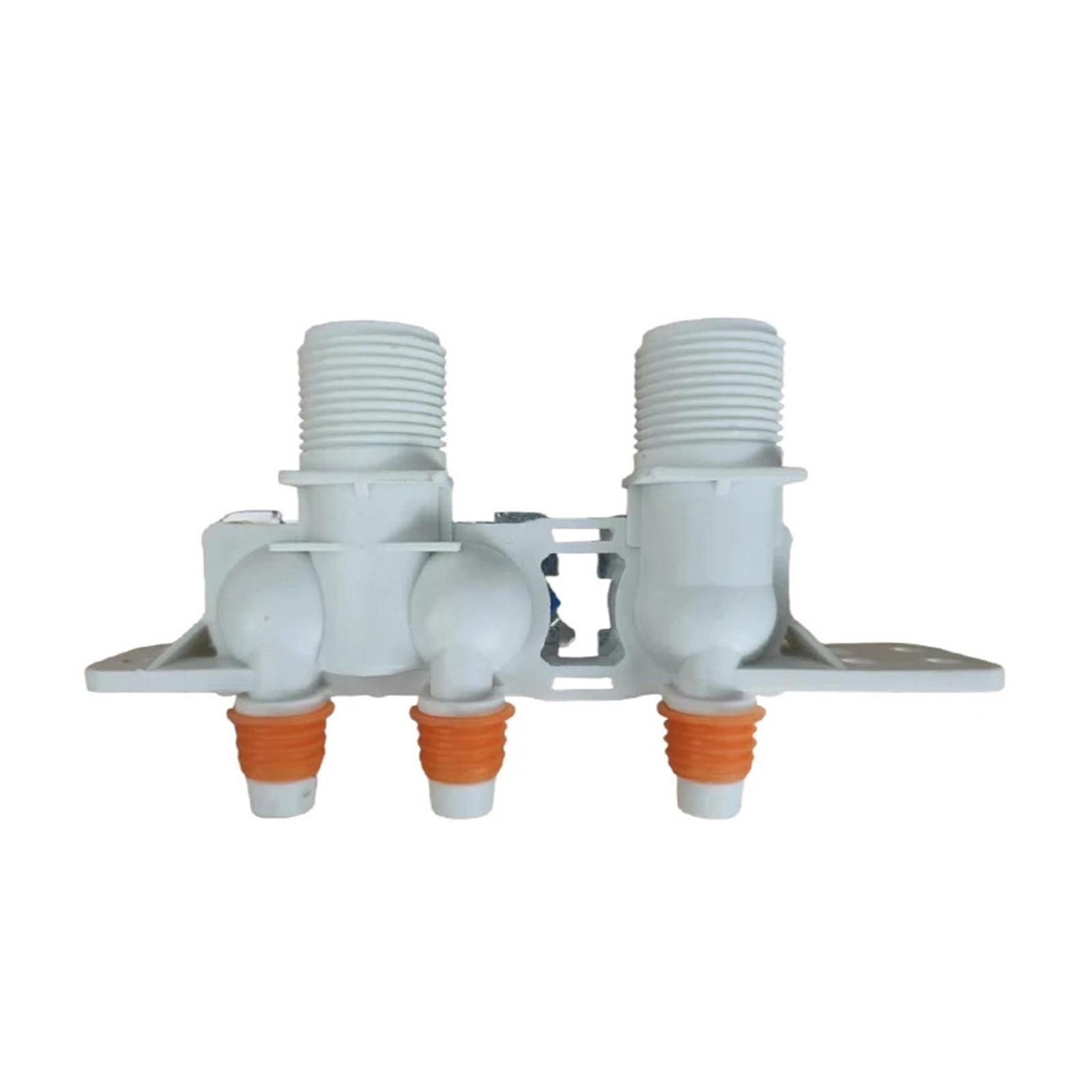 Waschmaschinen-Doppeleinlass-3-Wege-Wassereinlassventil | Waschmaschine Dual Inlet 3-Wege-Wassereinlassventil, stabile Wassersteuerung Ersatzzubehör