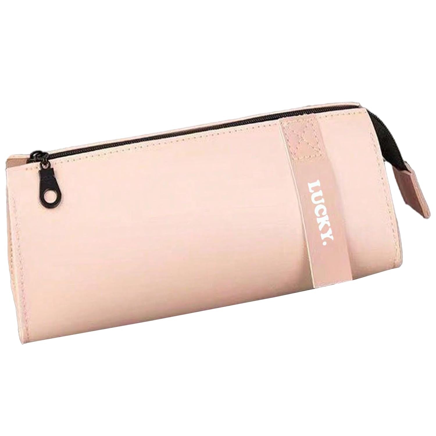 FunBlast Pouches for Women - Cosmetic, Makeup Pouch with Zip Lock, Faux Leather Toiletry Pouch for Ladies, Portable Travel Case (Pink)-picture-15