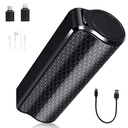 Registratore Vocale Professionale 128GB – Mini Registratore Audio Digitale 1536Kbps