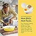 Vremi 8 Piece Ceramic Nonstick Cookware Set - Induction Stovetop Compatible Dishwasher...