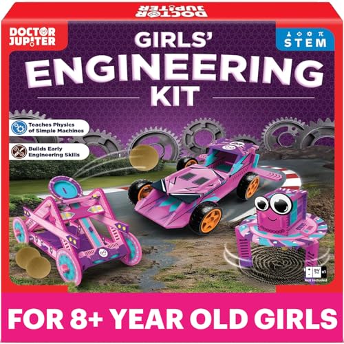 Doctor Jupiter Girls’ Ultimate Engineering Kit for Ages...