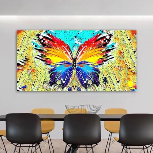 Décoration d'intérieur moderne 90x180 cm toile grand format KEBIA - 3