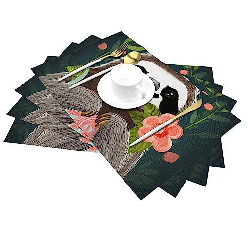 Sets de table lavables en PVC pour protéger la table de cuisine - 5