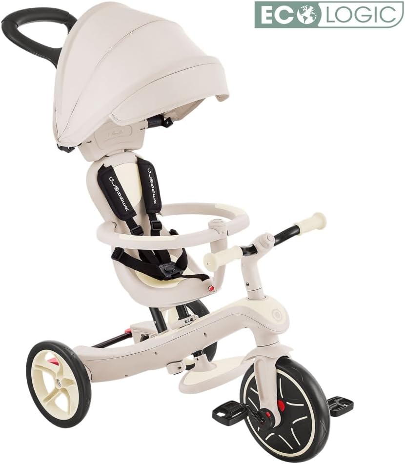 Globber Explorer Trike Eco 4-in-1 (Coconut)