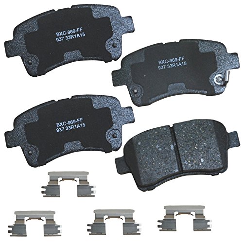 Image of Bendix Premium SBC937 Ceramic Front Brake Pads for Suzuki Aerio 2005-2002