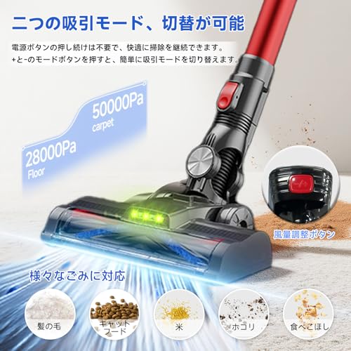 Hearten 掃除機 コードレス A7 の商品画像 2