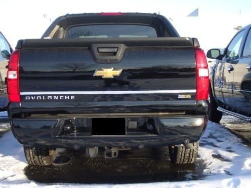 fits 2007-2012 Chevy Chevrolet Avalanche Chrome Trunk Tailgate MOLDING Trim 2008 2009 2010 2011 07 08 09 10 11 12 LS LT LT1 LTZ