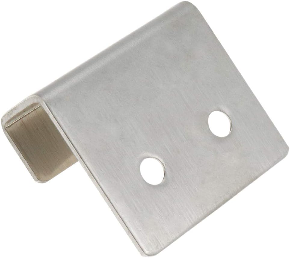 Stainless Steel Wall Hanger Fastener Bracket for Ceramic Tile Display- Pack of 6