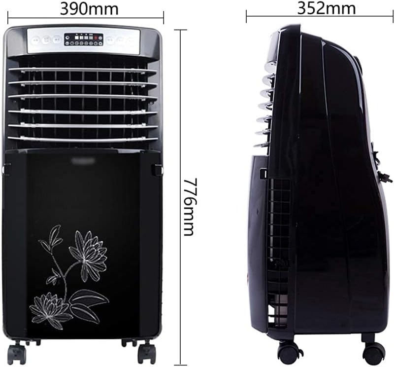 Evaporative Coolers Air Coolers Evaporative Coolers Humidifier Air Conditioner Whit Remote Control Misting Evaporativ Portable Small Fan and Bladeless Noiseless Fan for Office Dorm Room