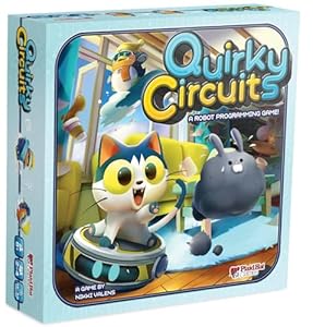 Plaid Hat Games Quirky Circuits: Penny and Gizmo's Snow Day – Cooperative Robot Programming Game for 2-4 Players, Ages 8+