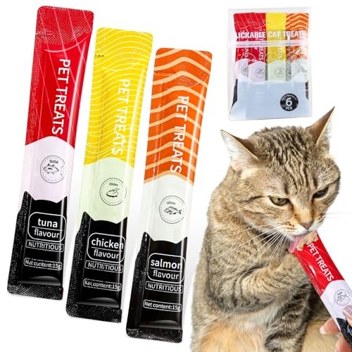 lickable cat treats