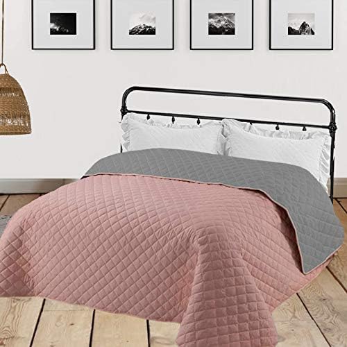 Amazon.de HOMELEVEL Tagesdecke Bett & Sofaüberwurf Bettüberwurf Sofa