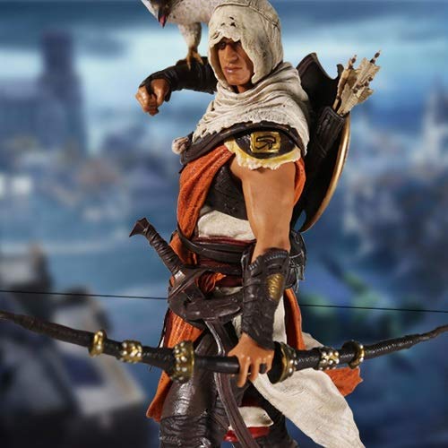 Liushi Credo Origins Toy Statue Toy Model Game Assassins Character Bayek Guardian Assassin Master Partner Senu Souvenir Crafts Static Character Decoration 25Cm Toys #TOP2