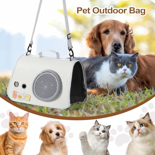 Sac de transport pour chats grand format et imperméable pour sorties - 4