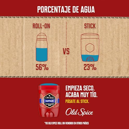 Variante de Old Spice mejor desodorante hombre Captain 4x50 ml