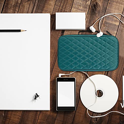 Dvd Case Cd Case Holder - 96 Capacity Portable Carrying Dvd Disc Storage Case Hard Cd Case Holder Wallet Binder Booklet Organizer For Car Office Home Travel | Movie Media Audio Music (Green) #TOP4