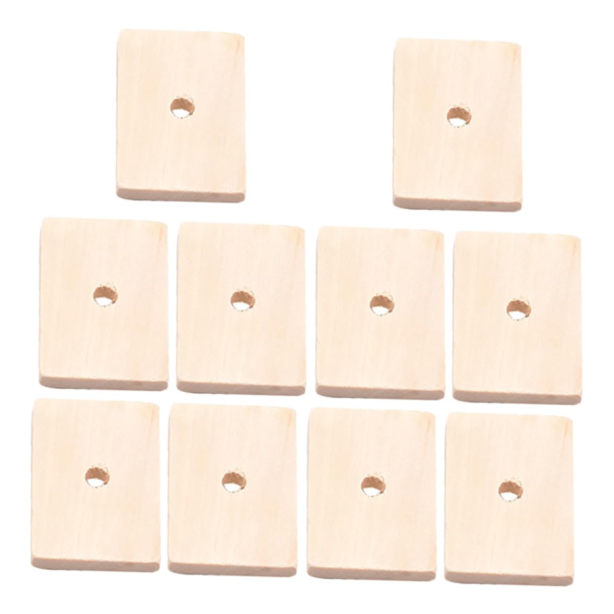 KONTONTY 10 Uds Decoración De Nido De Loro Juguete con Virutas De Madera para Loros Juguetes para Loros Juguete para Morder Pájaros Juguetes De Bloques De Madera para Loros Juguete