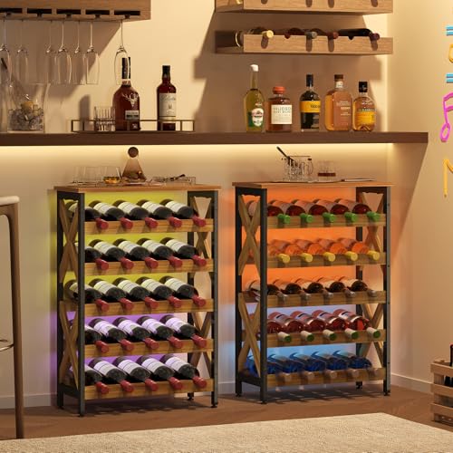 LUMAMU 25-Bottle Wine Rack