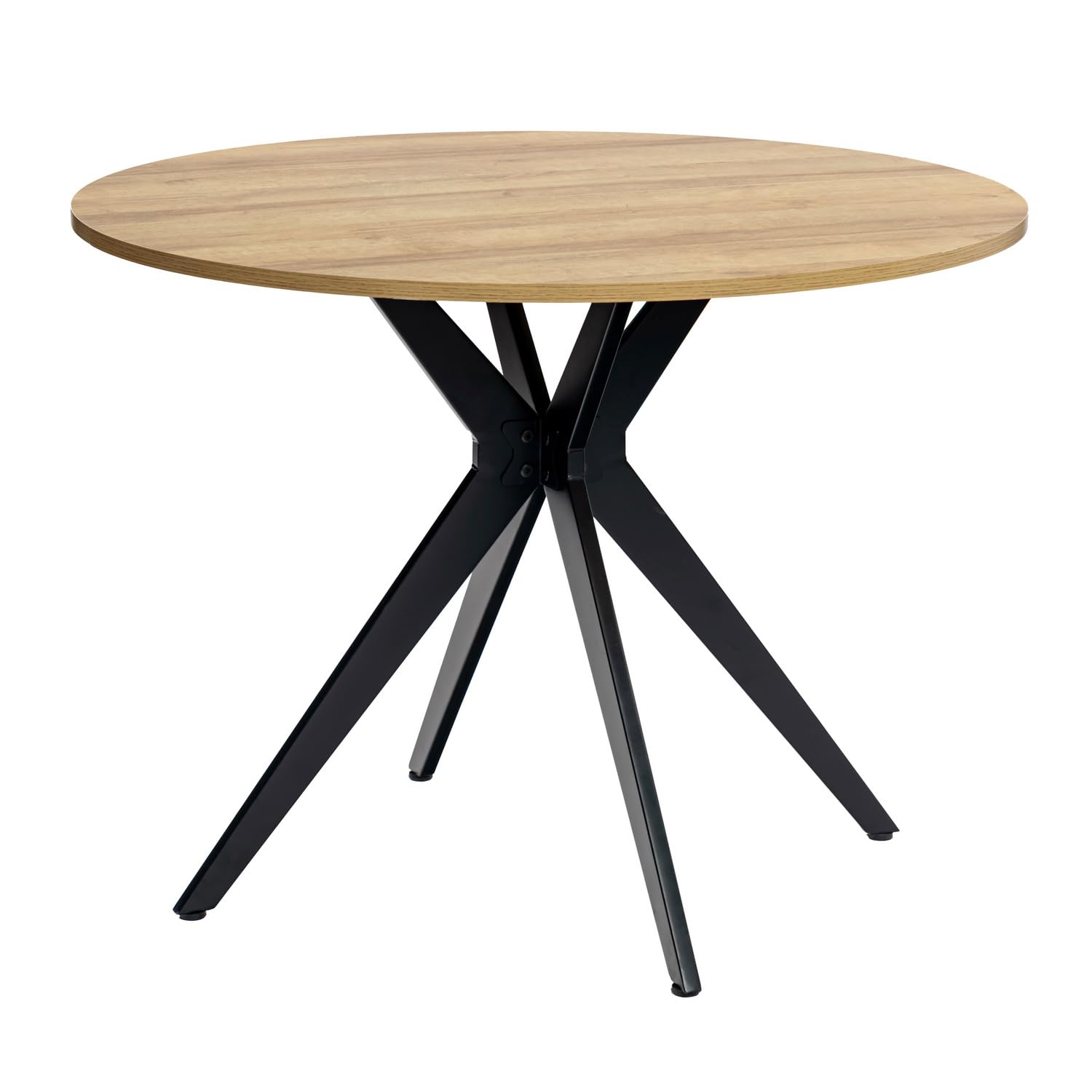 BJORKA - Ronde eettafel - Lichthout - 100 cm - MDF | Leen Bakker