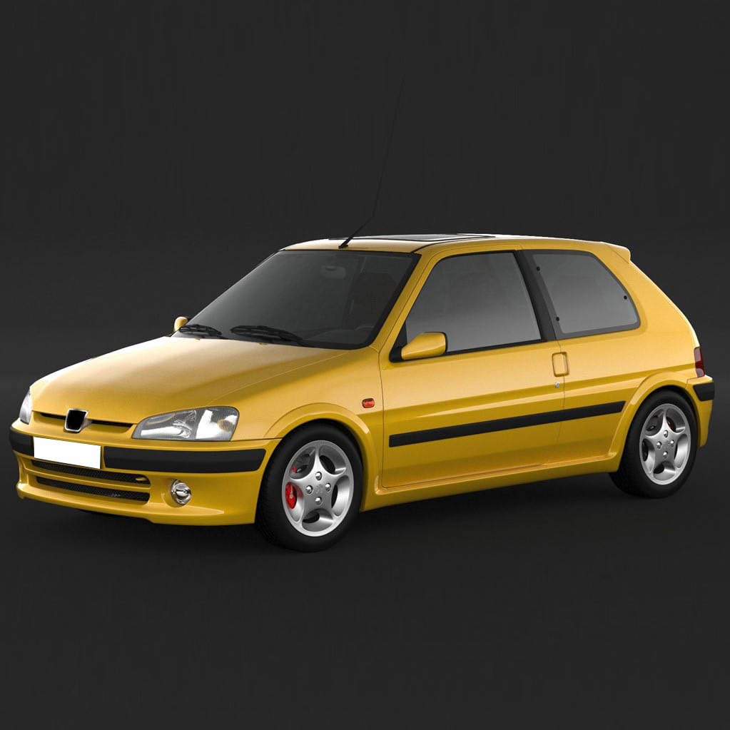 Ön Cam Arka Cam Silecek Peugeot 106 ile uyumlu 2000-2005
