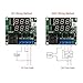 2PCS XH-W1219 Temperature Controller Module Double Display Digital Thermostat Module with Waterproof NTC Probe, -50~110℃ Electronic Temperature Temp Control Module Switch