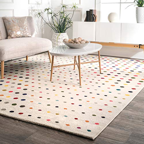 Photo 1 of ***USED - DIRTY***
nuLOOM Dorie Polka Dot Area Rug, 8x10, Multi
