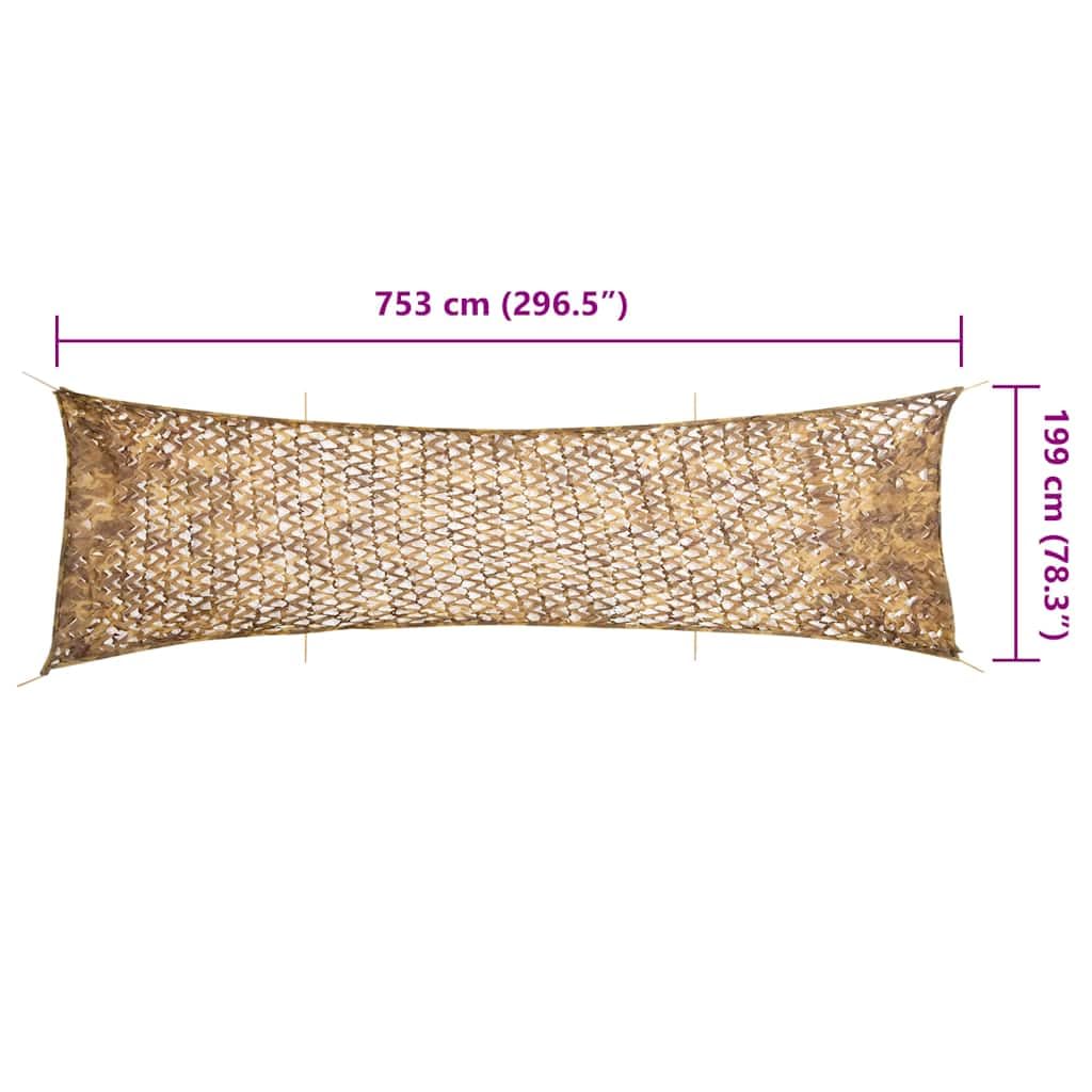 Red de camuflaje color arena 410x con bolsa de almacenamiento, tela Oxford ligera resistente a los rayos UV, resistente al agua, resistente para actividades al aire libre, observación de aves