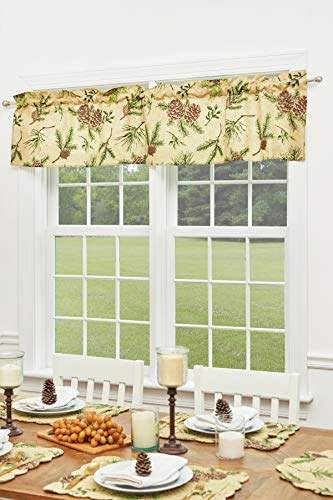Image of Woodland Retreat Pinecones 100% Cotton Round Single Placemat 17 inch