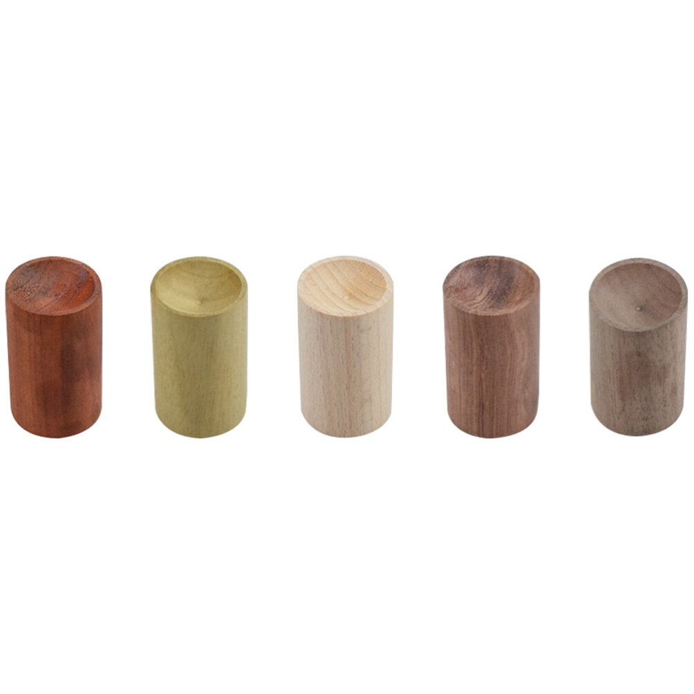 Difusor aromático eléctrico madera mini redondo 5 unidades miniatura 7