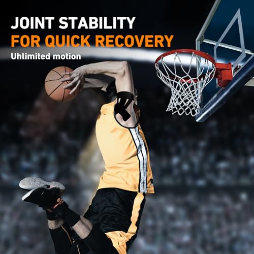 Image of Kinesiology Tape for Shoulder Precut, 24 PCS Shoulder Tape for Pain Relief, KTQUICK Original Cotton Waterproof & Breathable, Enhance Elastic Sports Tape for Pain Support and Muscle Sports, Black