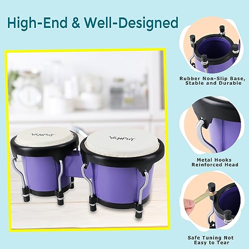 Vanphy 001 Bongo Drum 4'' And 5'' Set thumb #2