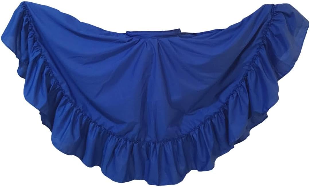 Dance Skirt for Folkloric Mexican or Flamenco Dancing (Vuelo Sencillo)