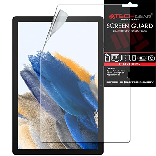 TECHGEAR Galaxy Tab A8 10.5 Screen Protectors (SM-X200 / SM-X205) Ultra CLEAR Screen Protector Guard Cover Designed for Samsung Galaxy Tab A8 10.5 2022
