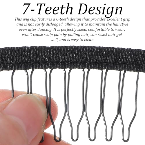 Set de 80 Peines para Peluca con 7 Dientes miniatura 5