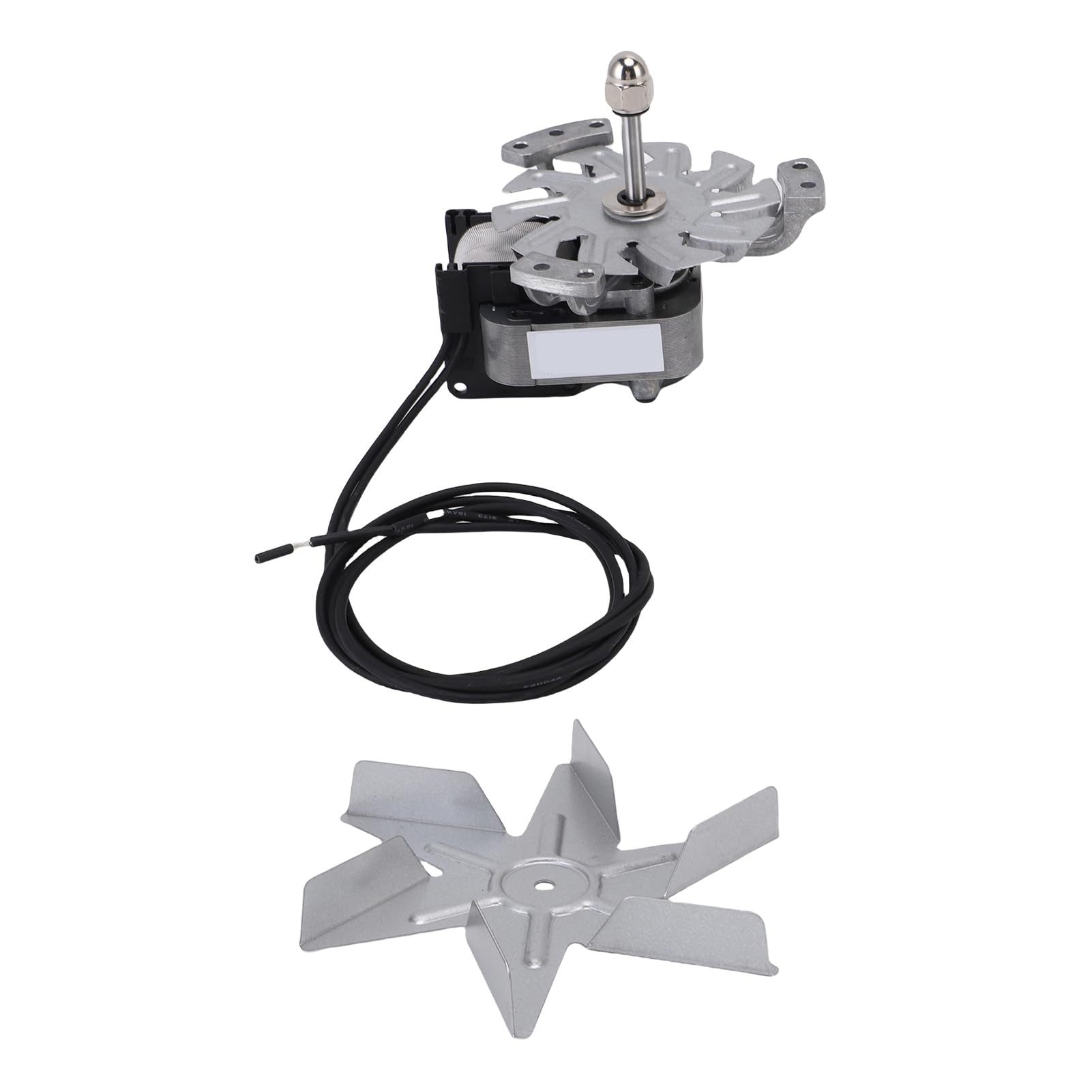 Annadue Motor de Horno y Kit de Aspas de Ventilador de Aluminio de Alta