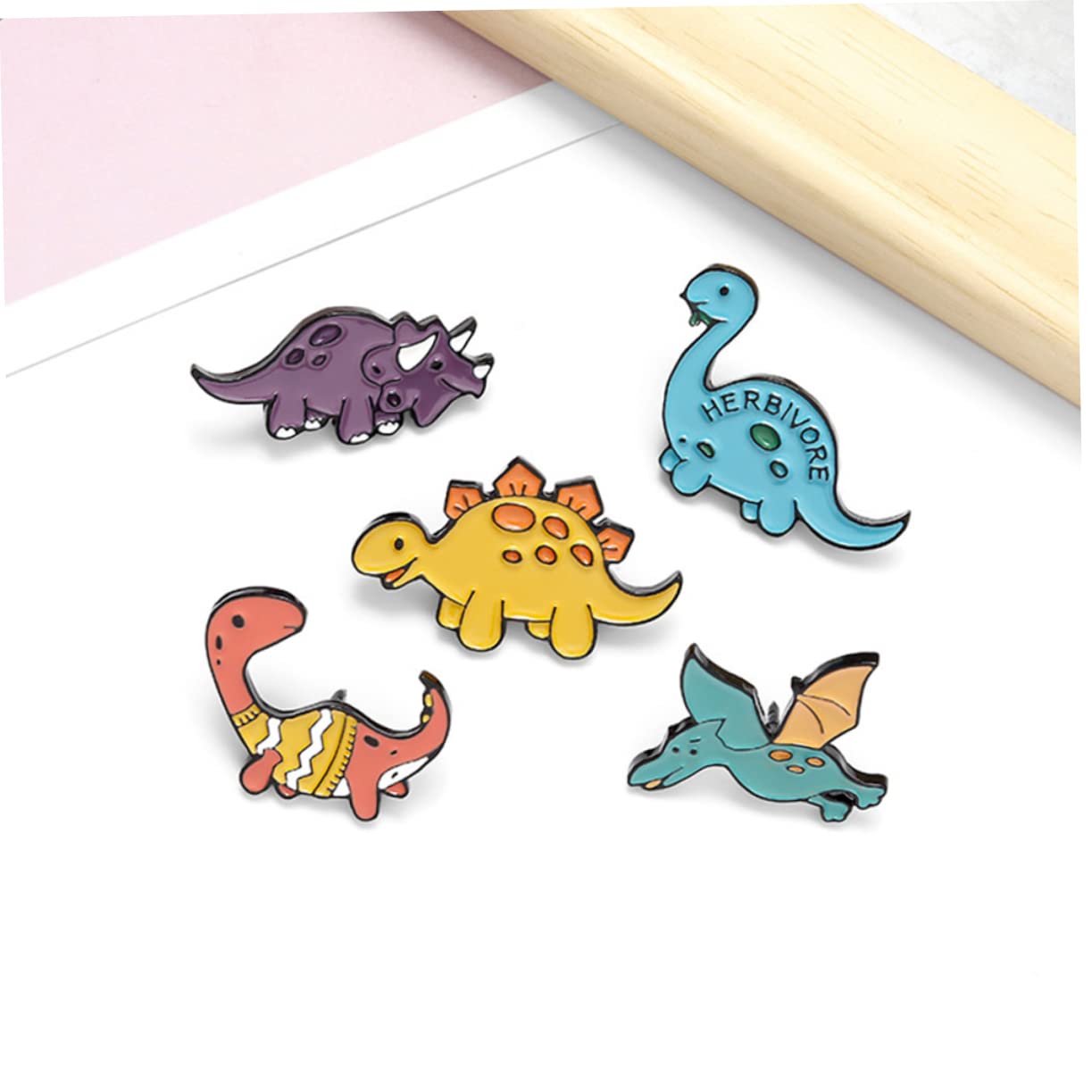 Dinosaurier Broschen Set Teiliges Emaille Pin Set Für Kleidung Und Kostüme Für Und Mit Sicherem Verschluss Und Vielfältigen Designs