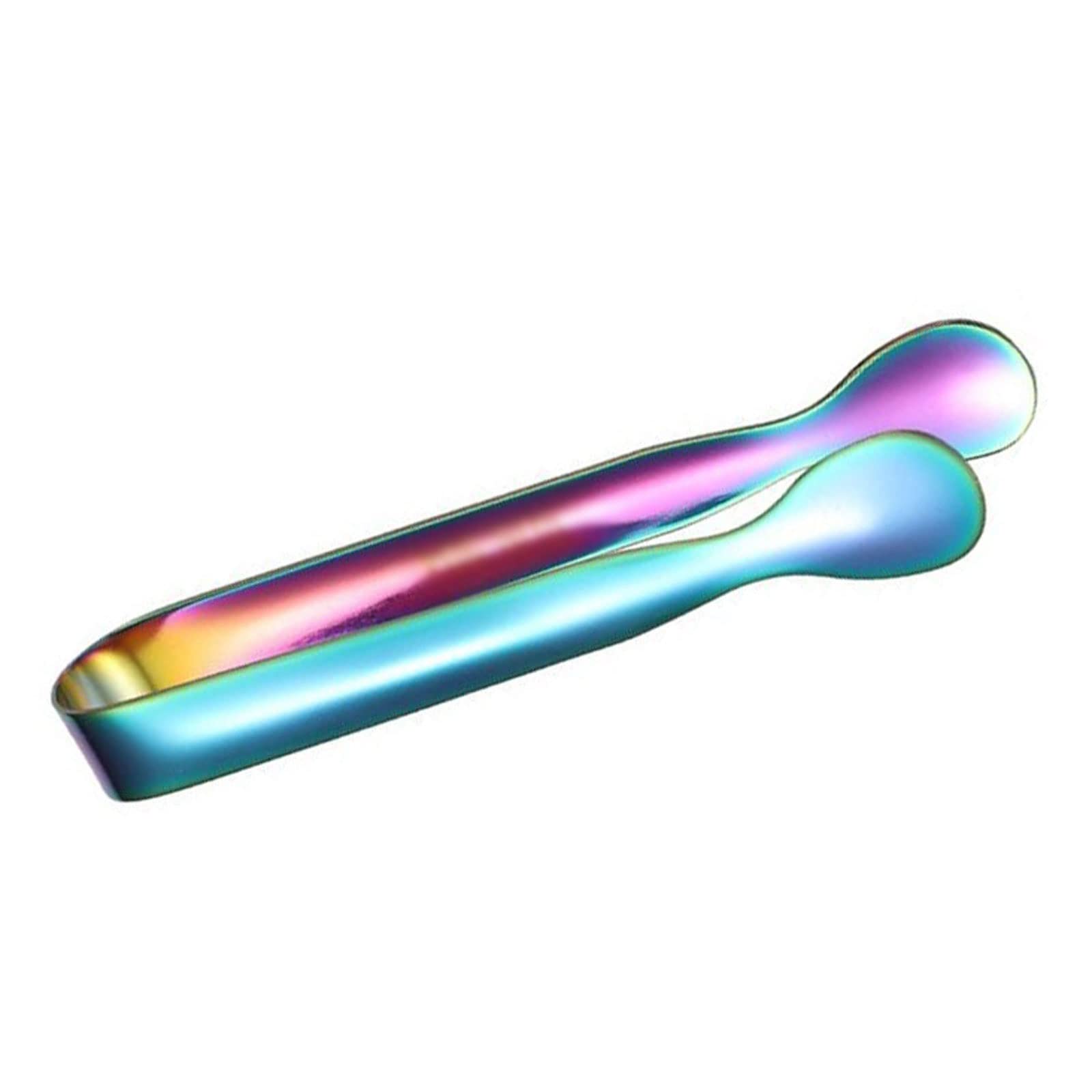 Pinza in Acciaio Inossidabile Multicolore Bar Cube Zucchero Morsetto per Ghiaccio Pinza per Ghiaccio Clip per Barbecue Pane Cibo Clip per Barbecue Utensili da Cucina