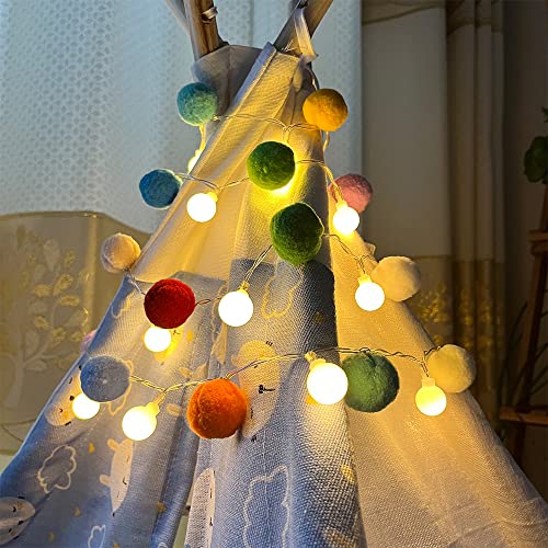 Guirlande lumineuse d'intérieur colorée pour créer une ambiance de fête
