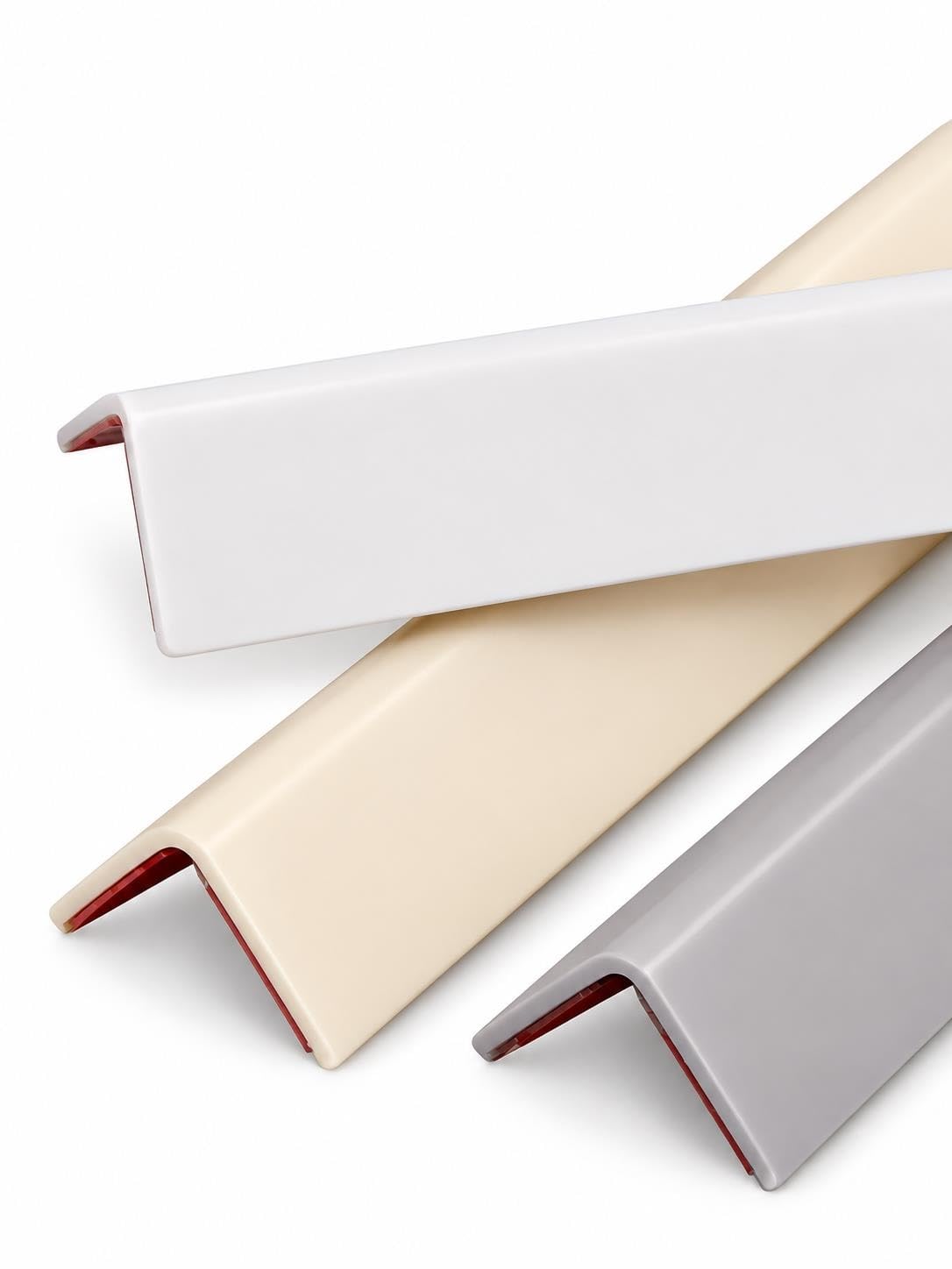 Protector Esquina PVC 25mm Autoadhesivo Moldura Pared 5 Uds