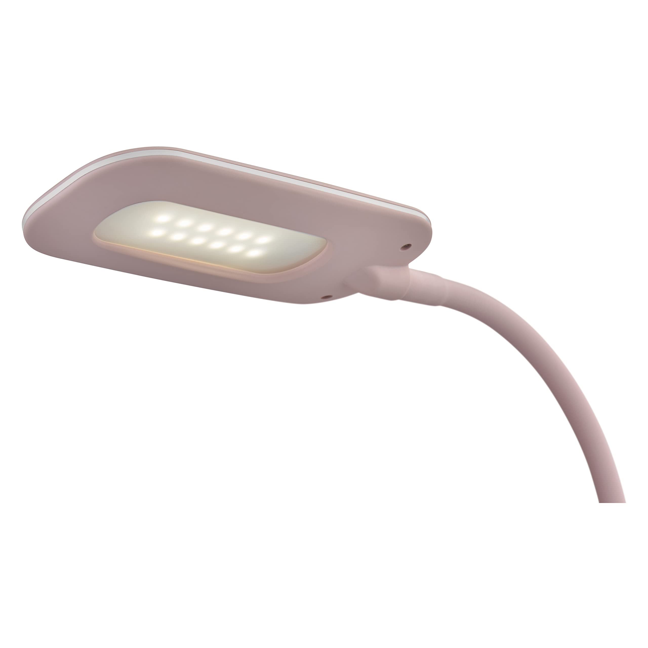 EMOS Lampada da tavolo a LED dimmerabile STELLA 6,5 W, luminosità max. 400 lm, colore luce 4000 K, braccio flessibile, cavo di alimentazione da 1,7 m con adattatore europeo, CRI>80, durata della luce