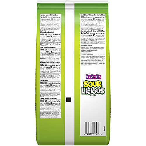 Brach's, Sourlicious Candy Mix, 140 Ct #TOP1