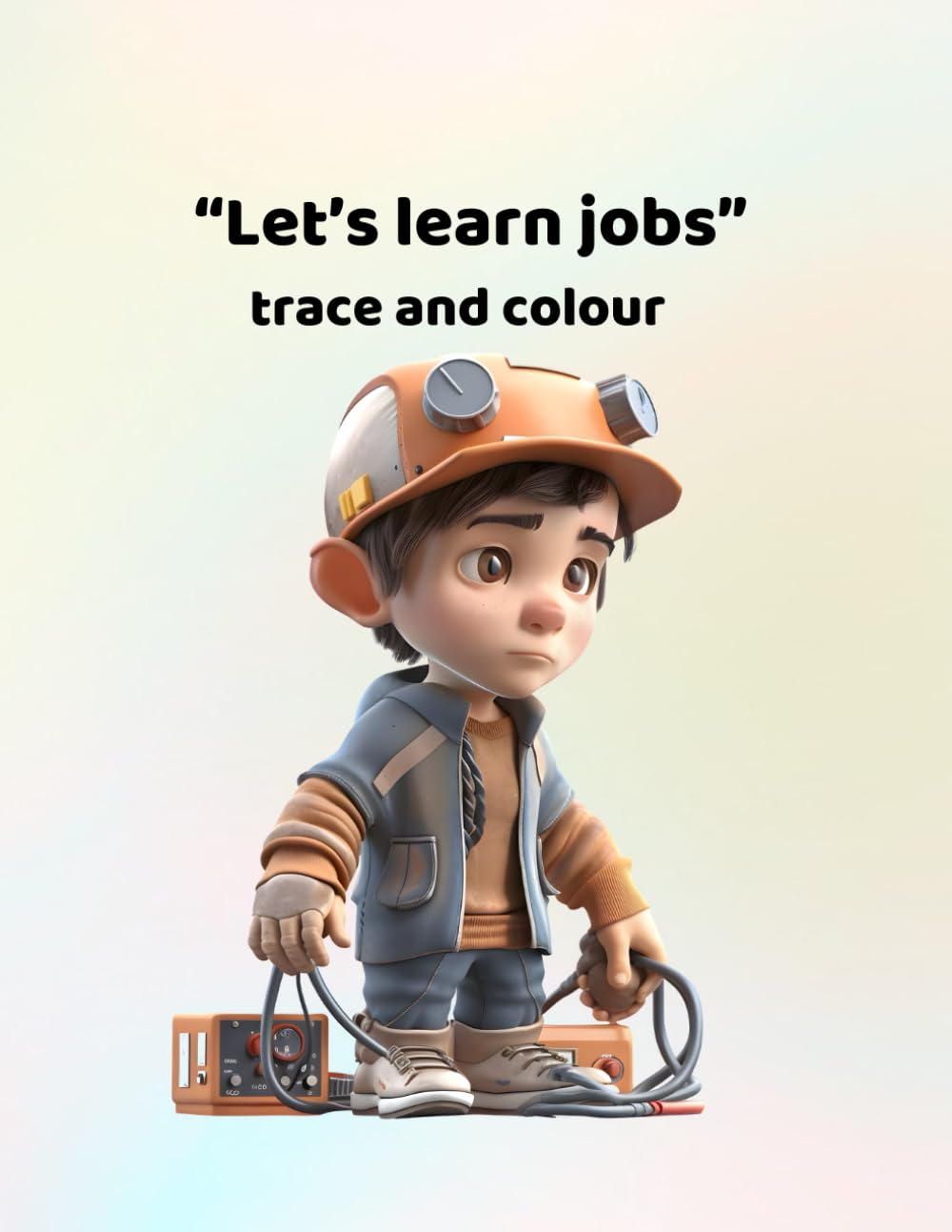 Let's learn jobs - trace and colour: Making learning fun for 3 - 6 year olds