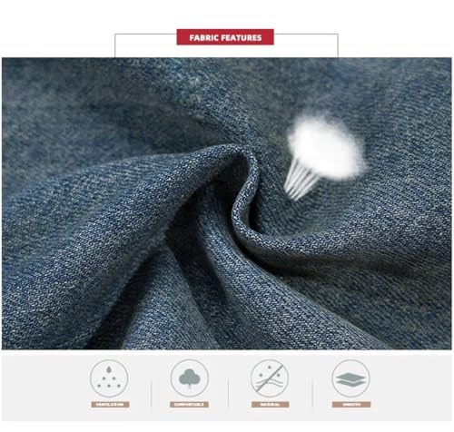 Men’s Tassel Patchwork Vintage Jeans, Streetwear Harajuku Hip Hop, Baggy Loose Fit Denim4