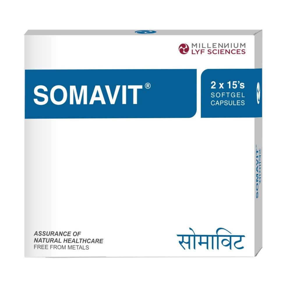 SOMAVIT SGC | Prebiotic for Healthy Gut | Superior Immunity | 60 Capsules