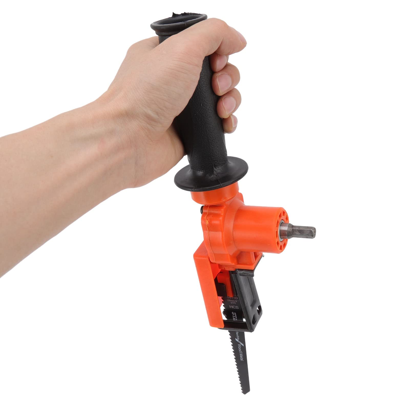 Scie alternative avec lames amovibles, Scie alternative électrique portable pour couper des tuyaux en bois, en métal et en PVC