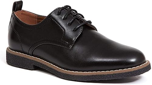 Deer Stags ZNDR-HTC-BKBK-M-7-BLCK-7MDIUMUSBIGKID Boys' Zander Lace-Up Dress Comfort Oxford Formal Kids’ Shoes / Black / Big Kid 7 / Medium thumb #5