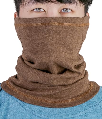 Image of BOCOMAL FR Neck Gaiter Face Mask for Summer 4oz EX Lightweight Flame Resistant Welding Hood-CAT1