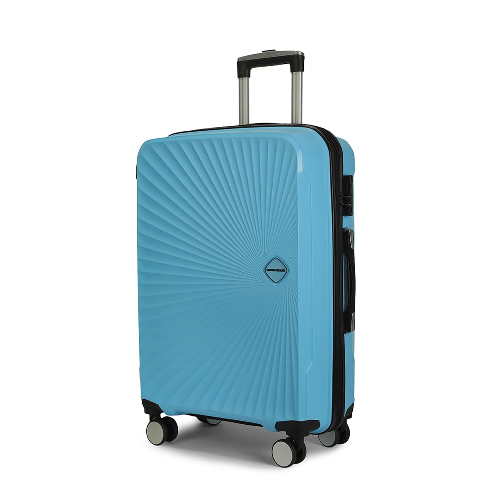 TREKIFY 8 Wheels Number Lock Polypropylene Trolley Bag for Men & Women | 360 Degree Wheeling System Luggage | Trolley Bags for Travel