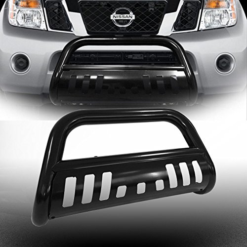 Viogi 1Pc Fit 05-16 Nissan Frontier/Xterra/Pathfinder New Carbon Steel C/S Blk Front Bumper Grill Guard Bull Bar #TOP22