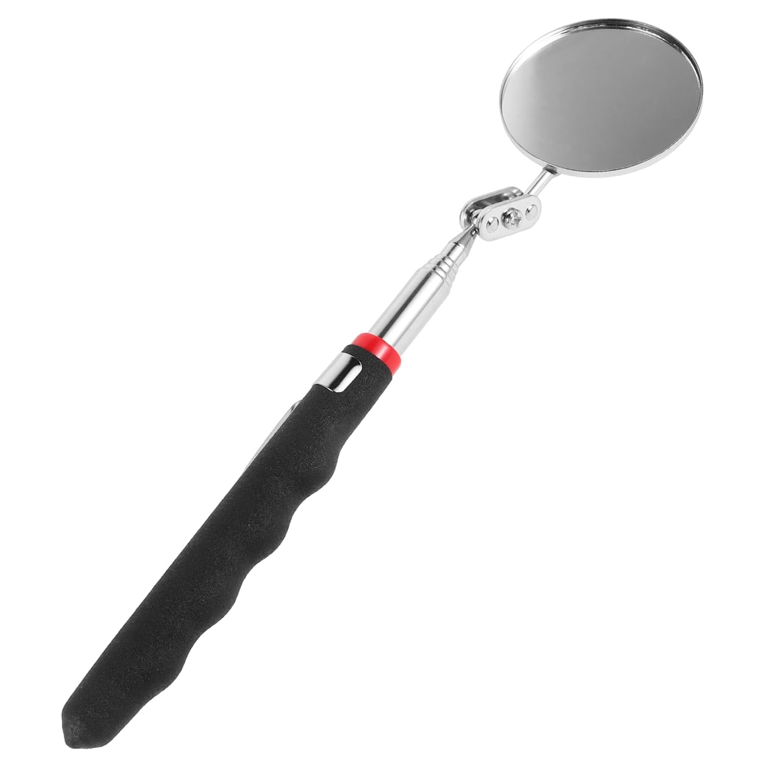 Car Telescoping Inspection Mirror Extendable Inspection Tool Flexible Inspection Mirror for Undercarriage and Engine Bay